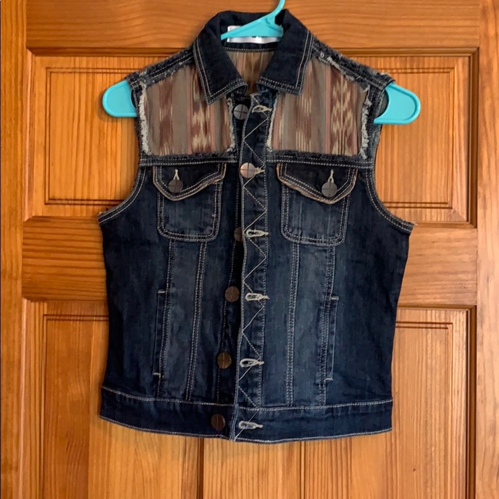 jean vest